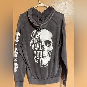 Beautiful Disaster distressed hoodie